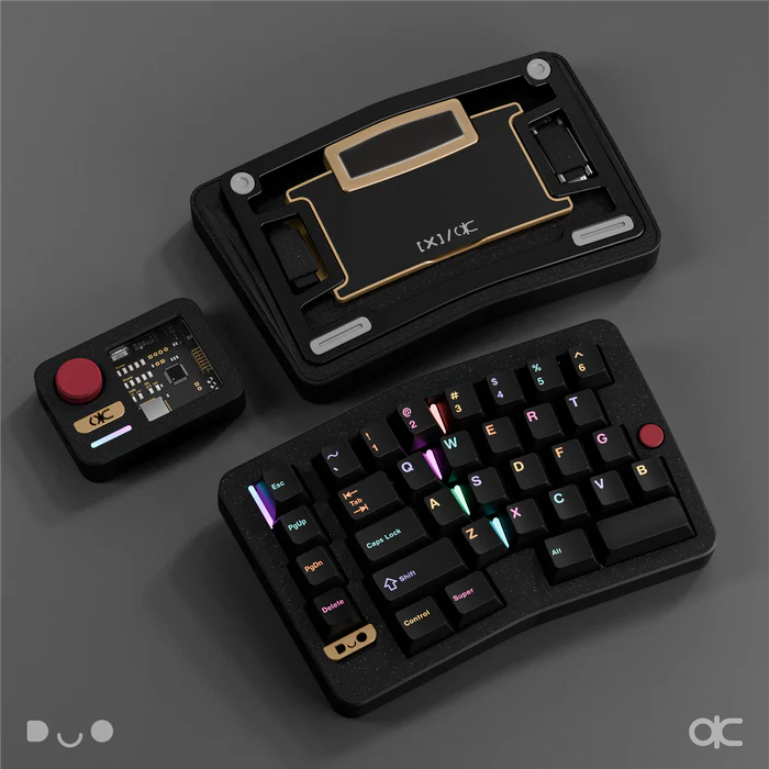 Qwertykeys QK Alice Duo Split Wireless Mechanical Keyboard Base with Wrist Rest