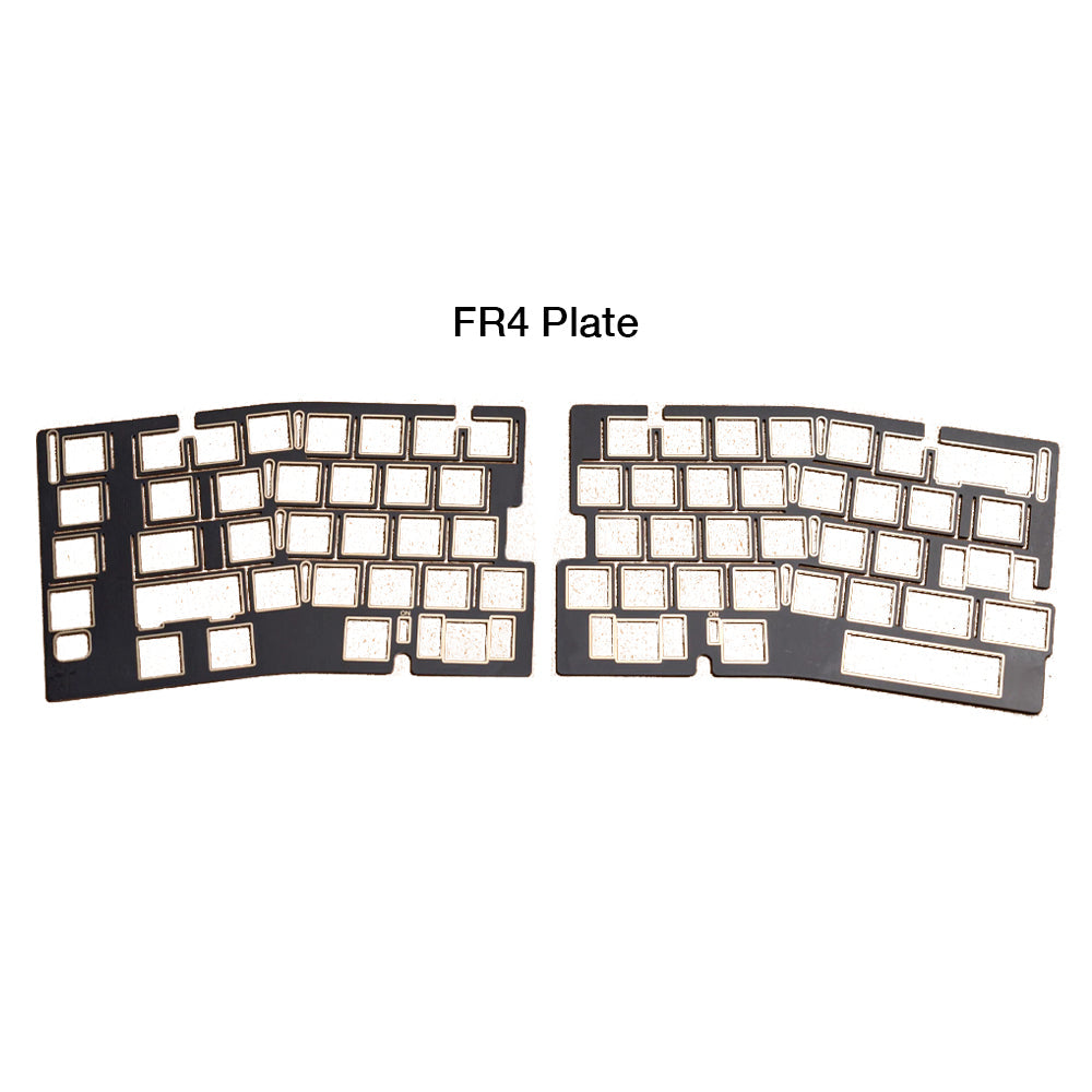 Qwertykeys QK Alice Duo Custom Split Wireless Mechanical Keyboard Base - Plate
