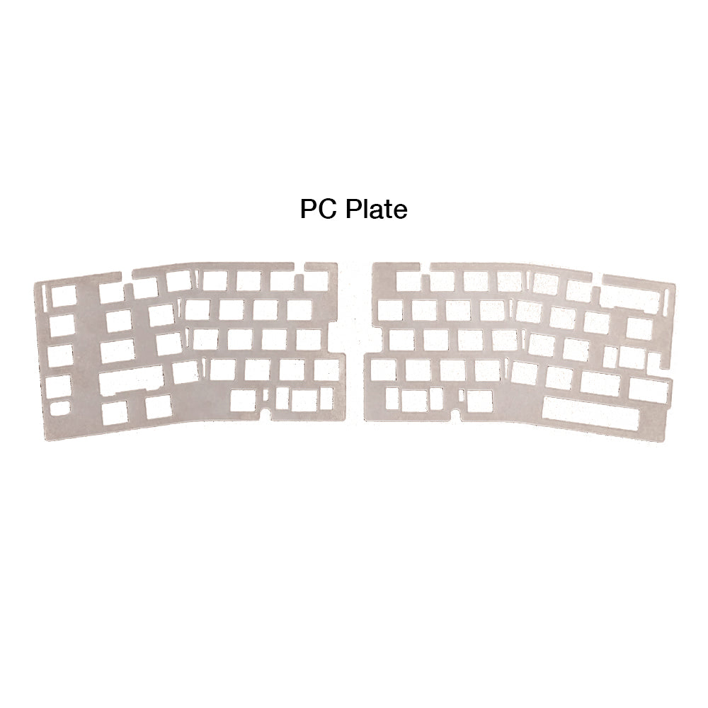 Qwertykeys QK Alice Duo Custom Split Wireless Mechanical Keyboard Base - Plate