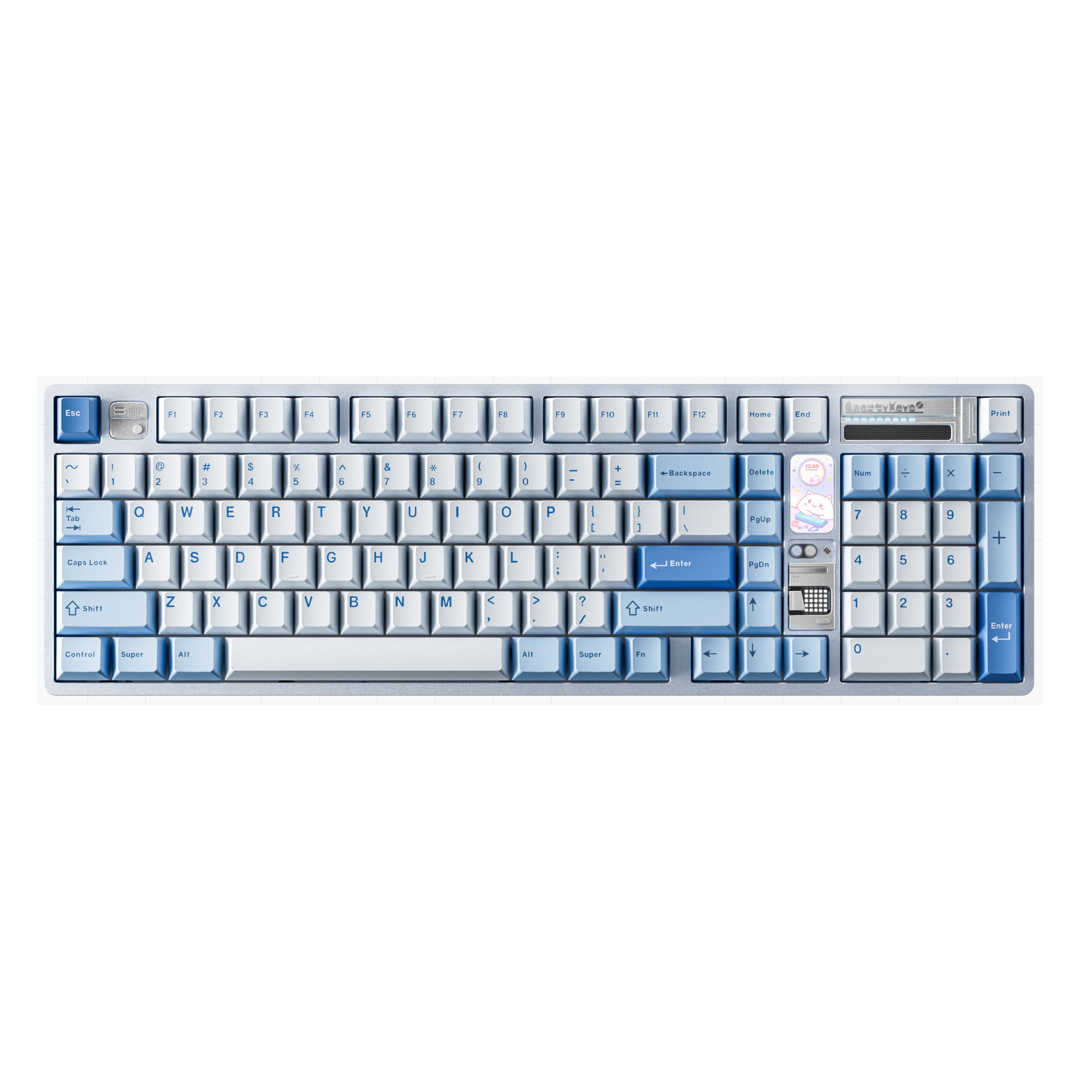 Qwertykeys QK100 Mk2 Prebuilt Wireless Mechanical Keyboard