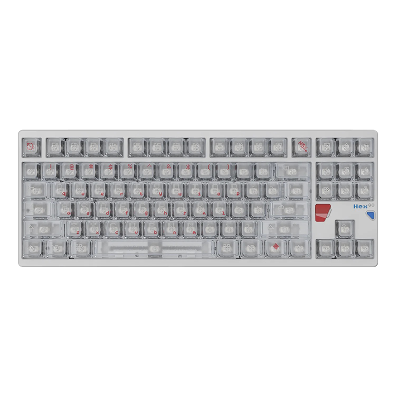 Qwertykeys QK&ATK HEX80 8K HE Wired Magnetic Custom Keyboard