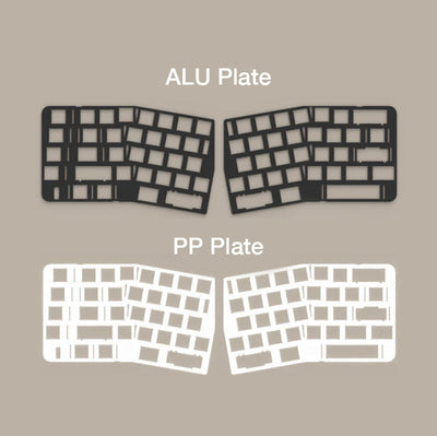 Neo Studio Neo Ergo Custom Ergonomic Mechanical Keyboard - Plate (Adds on)