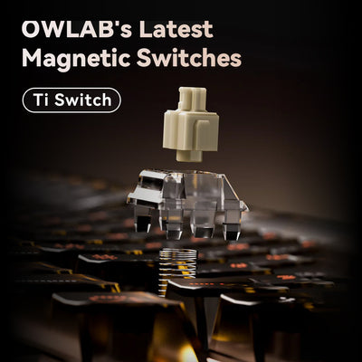 Qwertykeys QK&ATK HEX80 8K HE Wired Magnetic Custom Keyboard