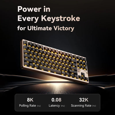Qwertykeys QK&ATK HEX80 8K HE Wired Magnetic Custom Keyboard