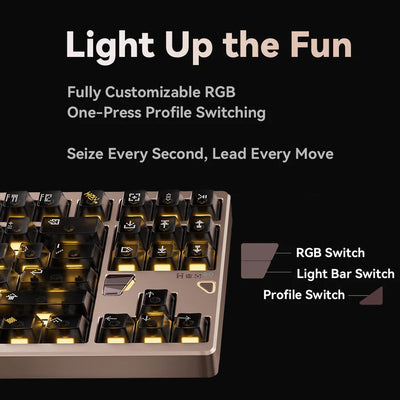 Qwertykeys QK&ATK HEX80 8K HE Wired Magnetic Custom Keyboard