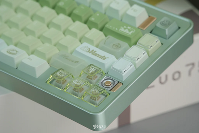 Keybyelab Cherry profile Maccato Dye-sub PBT keycaps with Transparent Keycaps