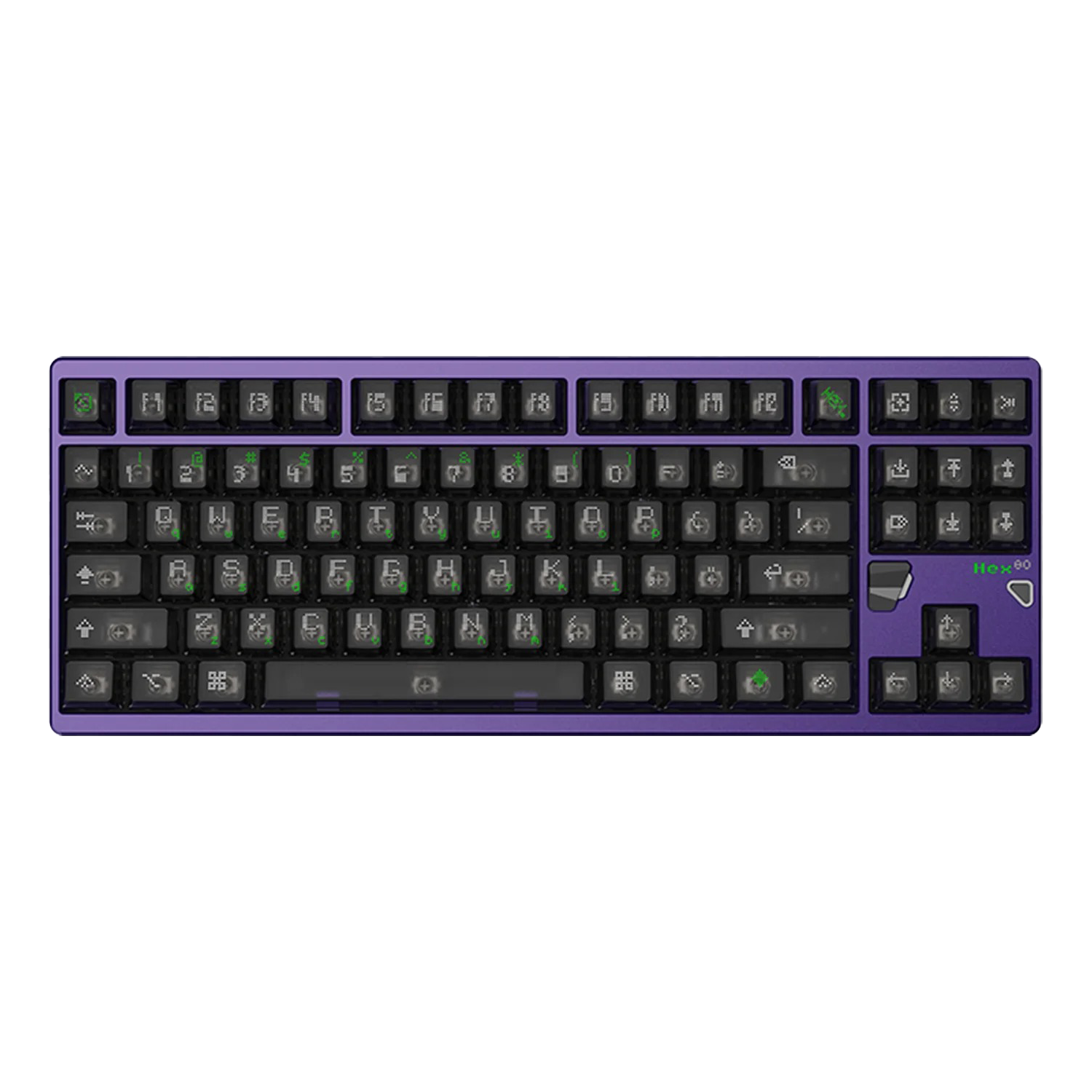 Qwertykeys QK&ATK HEX80 8K HE Wired Magnetic Custom Keyboard