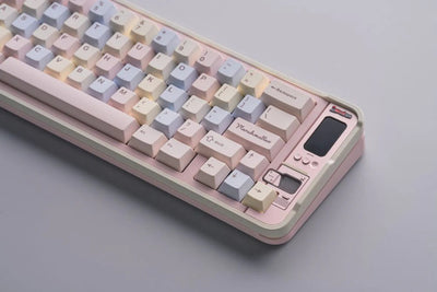 Qwertykeys Cherry profile Bubble Tea Marshmallow Dye-sub PBT keycaps