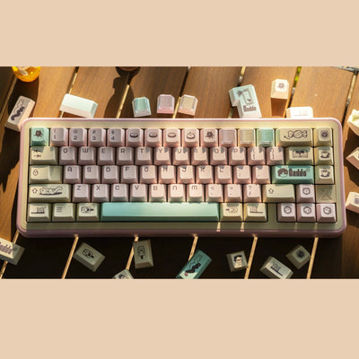 Keybyelab Cherry profile Caddo Dye-sub PBT keycaps